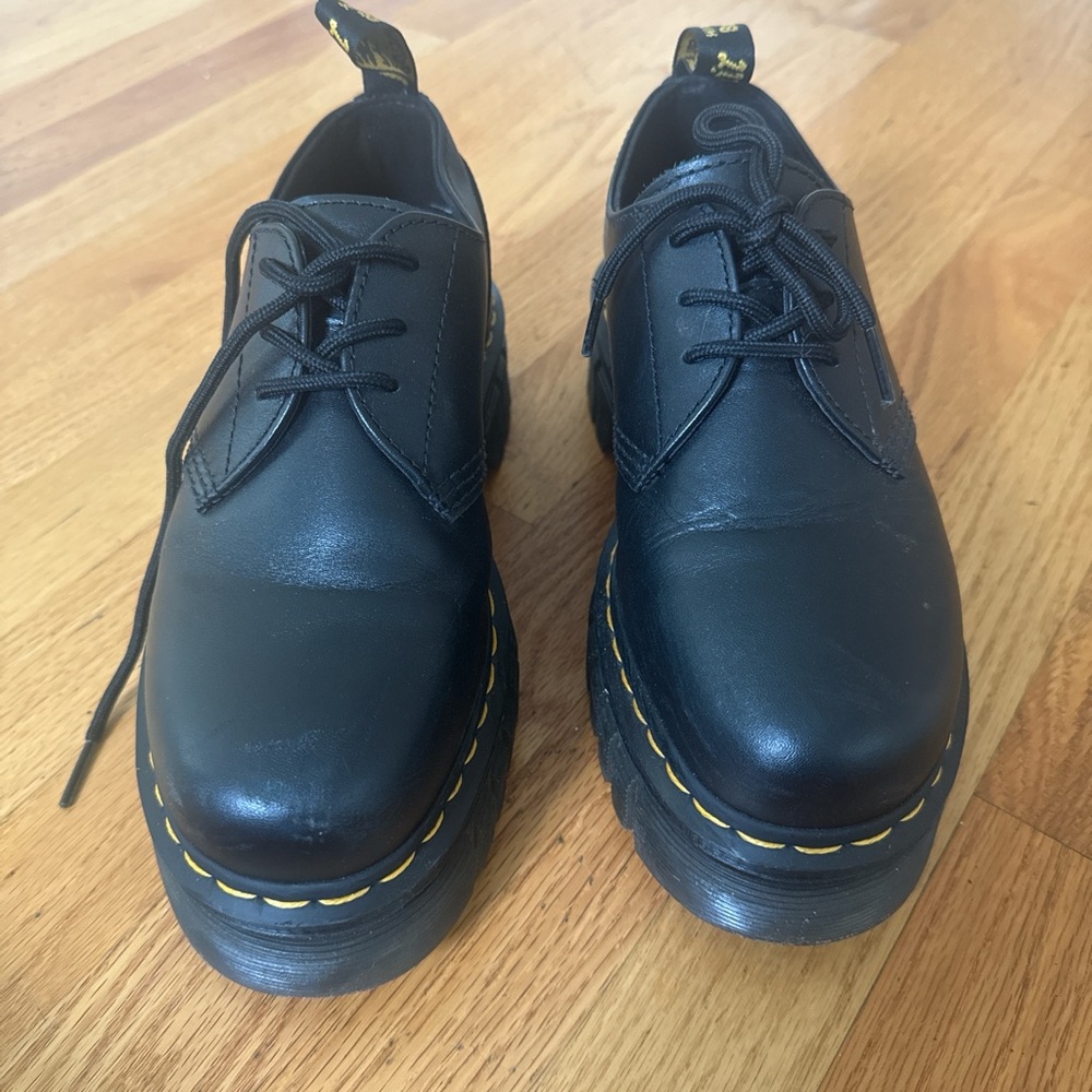 Dr Martens Black Leather Boots